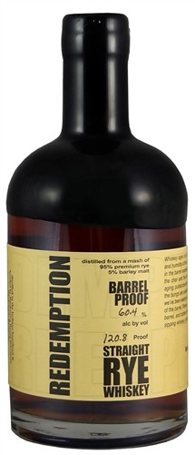 Redemption Rye 6 Year Barrel Proof Batch 1 Stage Left Wine Shop Redemption Rye 6 Year Barrel Proof Batch 1 Stage Left Wine Shop